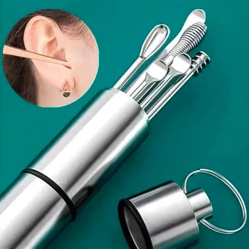 12 peças para limpeza de ouvido