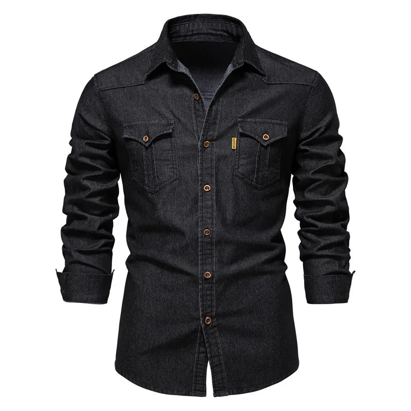 Camisa social elástica